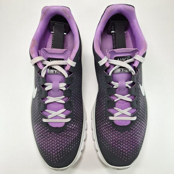 Nike Free 3.0 Gray Purple Running Sneakers Shoes 512237-014 Women's Size 8 - Picture 7 of 14